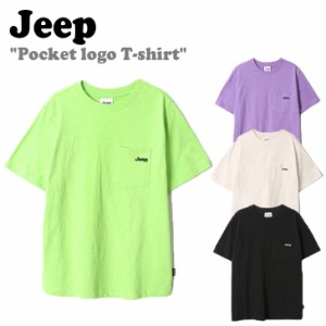 ジープ 半袖Ｔシャツ Jeep Pocket logo T-shirt ポケット ロゴ Ｔシャツ 全4色 JN9TSU124IV/BK/UP/LG ウェア