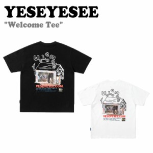 イェスアイシー Tシャツ YESEYESEE Welcome Tee ウェルカム Ｔシャツ BLACK WHITE 半袖 YES926/YES927 ウェア