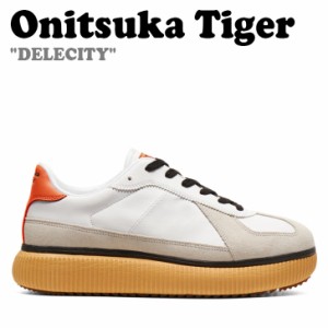 オニツカタイガー スニーカー Onitsuka Tiger DELECITY デレシティ WHITE ホワイト HABANERO ハバネロ 1183B874-102 シューズ