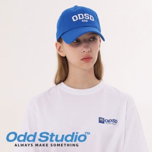 【国内配送/正規品】オッドスタジオ キャップ ODD STUDIO 正規販売店 ODSD LOGO BALLCAP ロゴ ボールキャップ BLUE OODAUCP101 ACC