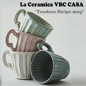 ラ・セラミカ マグカップ La Ceramica VBC CASA Fondaco Stripe mug フォンダコ ストライプ マグ 韓国雑貨 VB9916F ACC