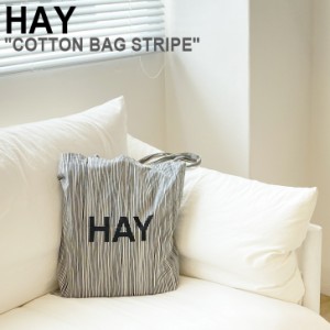 【即納】ヘイ トートバッグ HAY メンズ レディース COTTON BAG STRIPE コットンバッグ ストライプ stripe ストライプ色 700185 バッグ