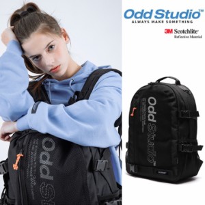 【国内配送/正規品】オッドスタジオ リュック ODD STUDIO 正規販売店 ODD SCOTCH MESH BACKPACK ODD BLACK SZR OS19SSBP01BKFR バッグ