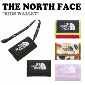 【即納カラー有/国内配送】ノースフェイス 財布 THE NORTH FACE KIDS WALLET キッズ ウォレット ストラップ付 NN2PN56R/S/T/U ACC