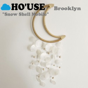 ホユーズ モビール HO'USE 正規販売店 Brooklyn Snow Shell Mobile ブルックリン スノー 貝モビール NATURAL 韓国雑貨 22USE_0384 ACC