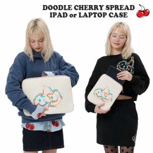 キルシー タブレットケース KIRSH 正規販売店 DOODLE CHERRY SPREAD IPAD or LAPTOP CASE FKQSAXA513M FKQSAXA506M ACC