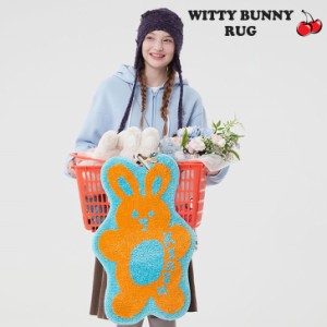 キルシー ラグ KIRSH 正規販売店 WITTY BUNNY RUG ウィッティーバニー ラグ フットマット ORANGE KWQWAAC554M ACC