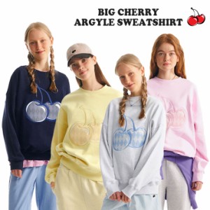 キルシー トレーナー KIRSH 正規販売店 BIG CHERRY ARGYLE SWEATSHIRT 全4色 KKRSCTM505M ウェア