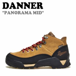 ダナー スニーカー DANNER メンズ PANORAMA MID パノラマ ミッド BROWN ブラウン 63433 シューズ