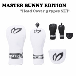 マスターバニーエディション ゴルフカバー MASTER BUNNY EDITION Head Cover 3 types SET 全2色 431C1CV621WH/BK ゴルフ ACC