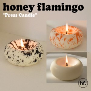 【即納/国内発送】ハニーフラミンゴ 香り付き キャンドル honey flamingo 正規販売店 Press candle プレス キャンドル 3881314/5/6 ACC