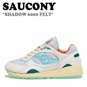 サッカニー スニーカー SAUCONY SHADOW 6000 FELT シャドウ 6000 フェルト GREY グレー MULTI マルチ S70717-1 シューズ