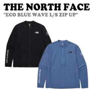 ノースフェイス ラッシュガード THE NORTH FACE ECO BLUE WAVE L/S ZIP UP 全2色 NJ5JP05A/B 長袖 ウェア