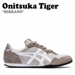 オニツカタイガー スニーカー Onitsuka Tiger SERRANO CL セラーノ OYSTER GREY WHITE 1183B400.022 シューズ