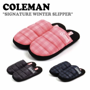 コールマン サンダル COLEMAN SIGNATURE WINTER SLIPPER シグネチャー ウィンター スリッパ 全3色 P00000OX/W/Y シューズ