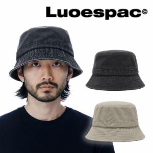 ルオエスパック バケットハット LUOESPAC 正規販売店 OVERFIT WASHING LINE BUCKET HAT オーバーフィット 全2色  LP0163 ACC