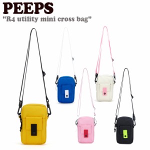 ピープス クロスバッグ PEEPS 正規販売店 R4 UTILITY MINI CROSS BAG ユーティリティー ミニクロスバッグ 全5色 P0000BJS/T/U/V/W バッグ