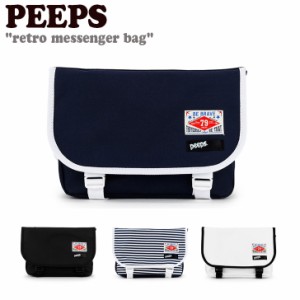 ピープス クロスバッグ PEEPS 正規販売店 E2 MINI MESSENGER BAG E2ミニ レトロ メッセンジャーバッグ 全4色 P00000UR/S/T/W バッグ