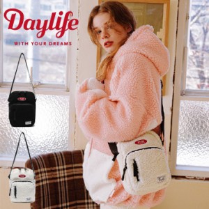 デイライフ クロスバッグ Daylife 正規販売店 Fleece Mini Cross Bag フリース ミニクロスバッグ 全2色 Daylife01 バッグ