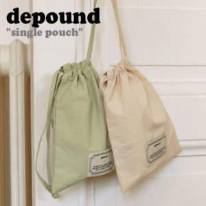 デパウンド ポーチ depound レディース single pouch シングルポーチ 全2色 ミニポーチ 小物入れ depound01 バッグ