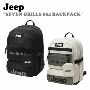 ジープ リュック Jeep メンズ レディース SEVEN GRILLS 004 BACKPACK セブン グリルズ バックパック 全2色 JO0GAU004BK/IV バッグ