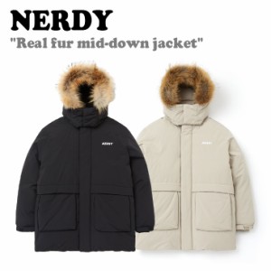 ノルディ ダウンジャケット NERDY ノルディー Real Fur Mid Dawn Jacket 全2色 PNEW23DJ0601/30 ウェア