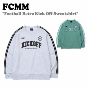 エフシーエムエム トレーナー FCMM Football Retro Kick Off Sweatshirt 全2色 FC300500 FBCMTL3005 ウェア