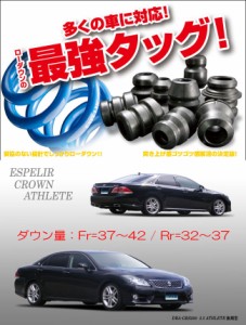 [ESPELIR]GRS200 クラウンアスリート(2.5L/後期)用スーパーダウンサス+バンプラバー