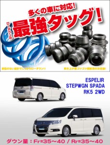 [ESPELIR]RK5 ステップワゴン スパーダ(2WD/2.0L)用スーパーダウンサス+バンプラバー