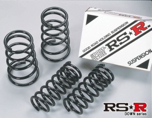 [RS-R_RS★R DOWN]L502S ミラ(2WD_660 TB_H6/10〜H10/9)用車検対応ダウンサス[D024D]