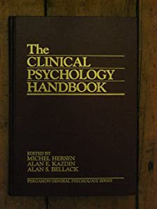 Clinical Psychology Handbook (Pergamon General Psychology Series)(中古品)