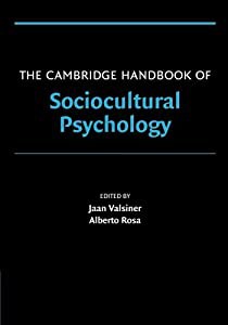 The Cambridge Handbook of Sociocultural Psychology (Cambridge Handbooks in Psychology)(中古品)