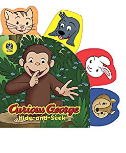 Curious George Hide-and-Seek Tabbed Board Book(中古品)