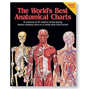 The World's Best Anatomical Charts: A Collection of 37 Medical School Quality Human Anatomy Charts in a Handy Desk-Sized