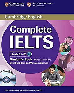 Complete IELTS Bands 6.5-7.5 Student's Book without Answers with CD-ROM(中古品)