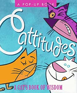 Cattitudes: A Cat's Book of Wisdom (Miniature Pop-up Books)(中古品)