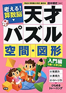 考える!算数脳 天才パズル 空間・図形 入門編(中古品)