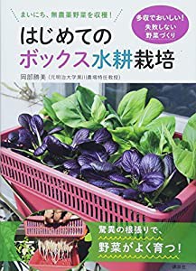 はじめてのボックス水耕栽培 まいにち、無農薬野菜を収穫!(中古品)