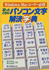 困ったときのパソコン文字解決字典―Windows、Macユーザー必携(中古品)