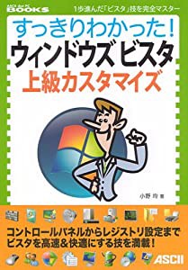 すっきりわかった! ウィンドウズビスタ 上級カスタマイズ (ASCII dot PC BOOKS)(中古品)