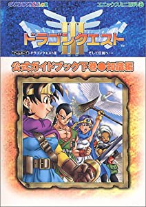 ゲームボーイドラゴンクエスト3そして伝説へ…公式ガイドブック〈下巻〉知識編 (エニックスミニ百科 47)(中古品)