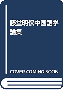 藤堂明保中国語学論集(中古品)