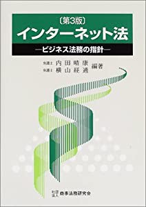 インターネット法—ビジネス法務の指針(中古品)