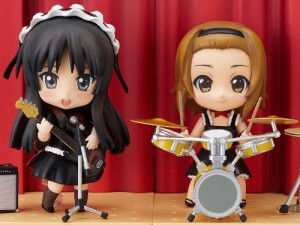 ねんどろいど けいおん! 澪&律ライブステージセット ワンフェス2010[冬]限 （中古品）