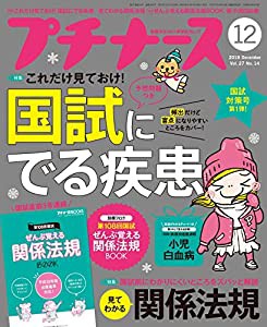 プチナース 2018年 12月号 [雑誌]これだけ見ておけ! 国試にでる疾患/見てわかる関係法規/付録:関係法規BOOK(中古品)