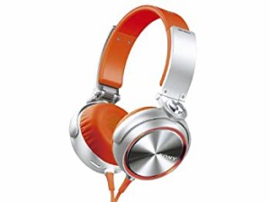 SONY EXTRA BASS 密閉型ヘッドホン オレンジ MDR-XB610/D（中古品）