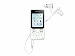 ソニー SONY ウォークマン Sシリーズ NW-S14 : 8GB Bluetooth対応 イヤホン付属 2014年モデル ホワイト NW-S14 W（中古品）