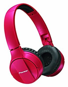 パイオニア Pioneer SE-MJ553BT Bluetoothヘッドホン 折りたたみ可 レッド SE-MJ553BT-R（中古品）