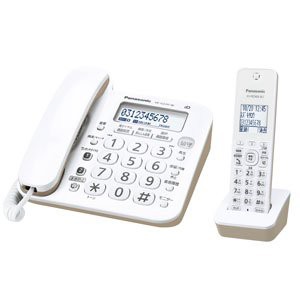 パナソニック 電話機 RU・RU・RU VE-GZ20DL（中古品）
