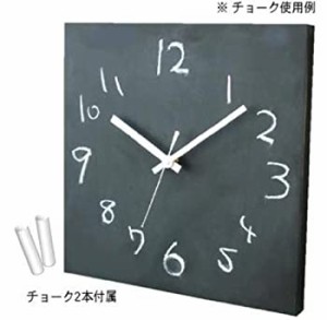 誠時(セイジ) 壁掛時計 Kokuban Clock 黒板クロック アナログ KB-50（中古品）